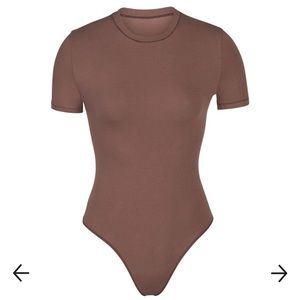 SKIMS Cotton Jersey T-Shirt Bodysuit